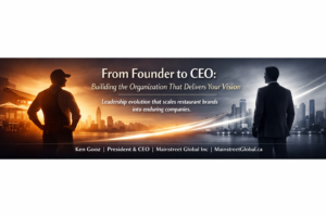 From Founder to CEO: The Leadership Shift That Builds Great Restaurant Companies